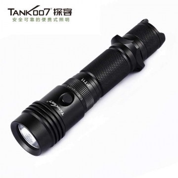 TANK007戰(zhàn)術鋁合金手電筒超亮遠射進口LED..